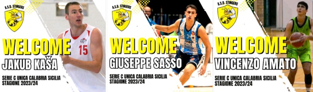 Stingers Reggio Calabria, tre nuovi arrivi e due partenze