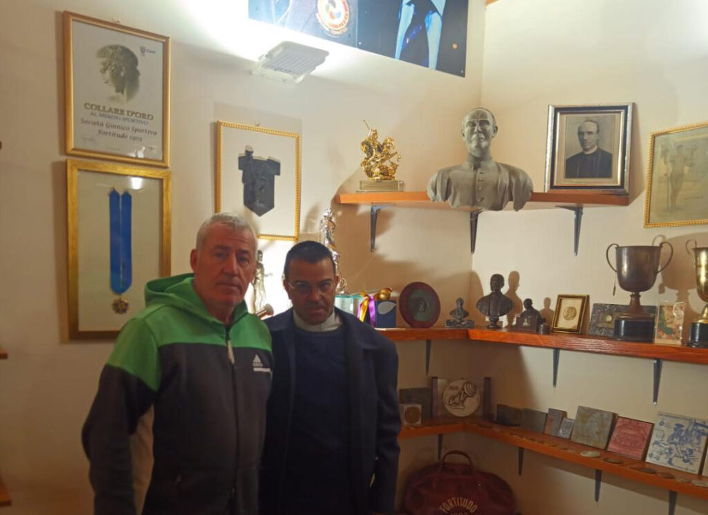 Riccardo Partinico e Don Giovanni Zampaglione