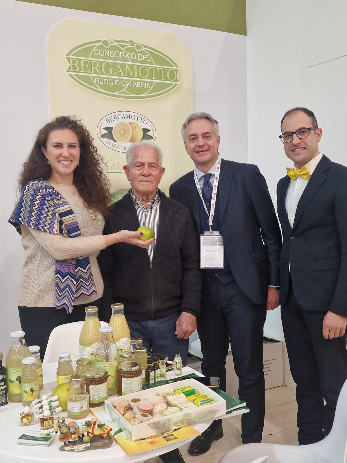 A Berlino il bergamotto conquista ministri e presidenti