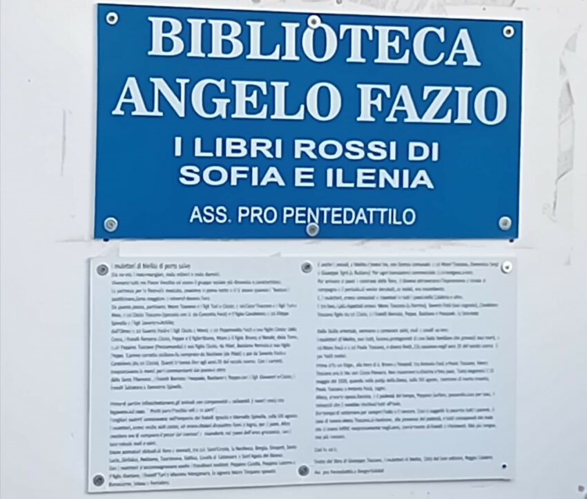 biblioteca angelo fazio