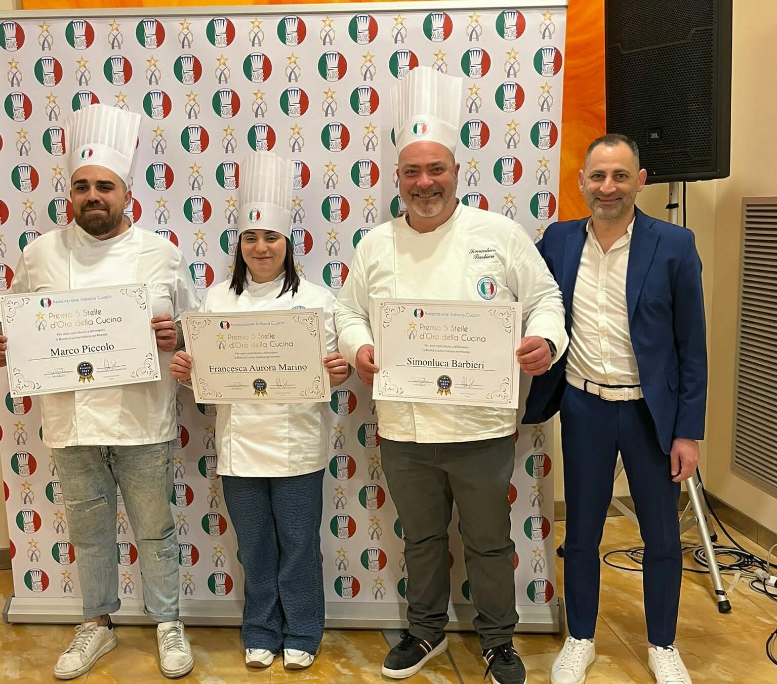 Brilla la Calabria con le 5 Stelle D’Oro della Cucina