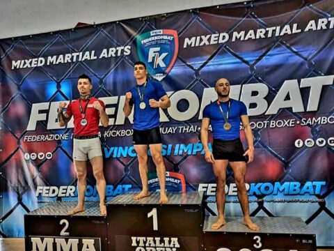 Gaetano Paolino Familiari campione italiano MMA