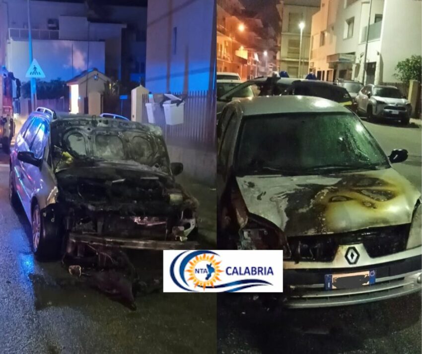 auto incendiata a Melito Porto Salvo