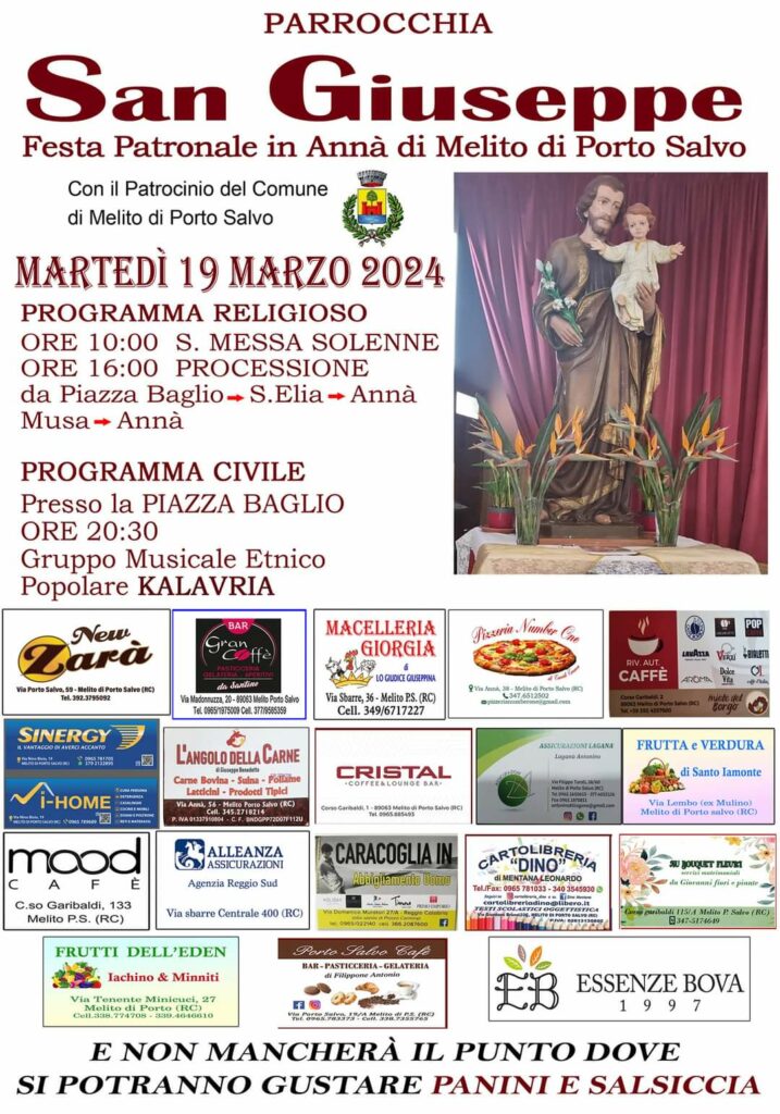 Festa San Giuseppe Anná