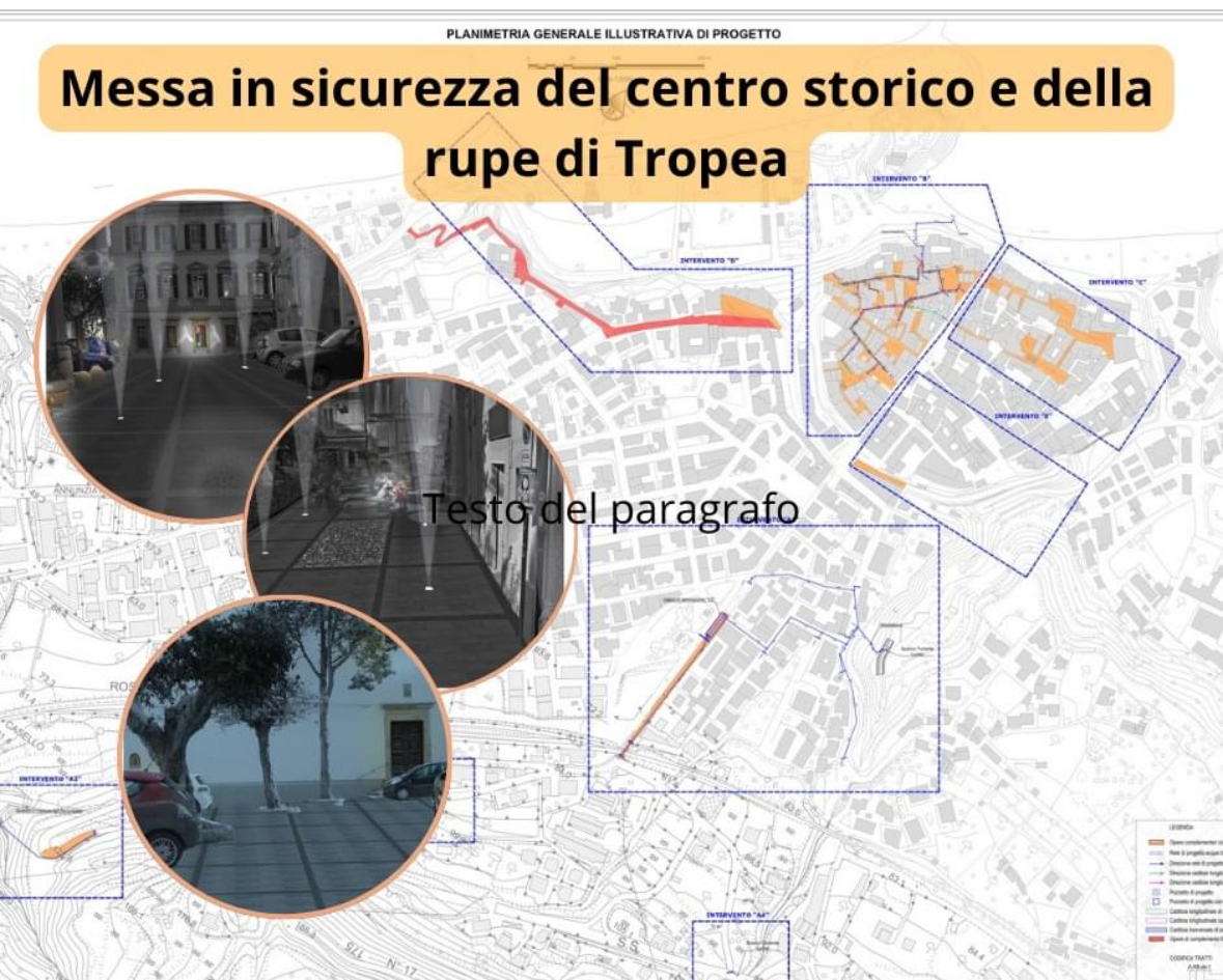 Tropea: riqualificazione Centro Storico e Rupe