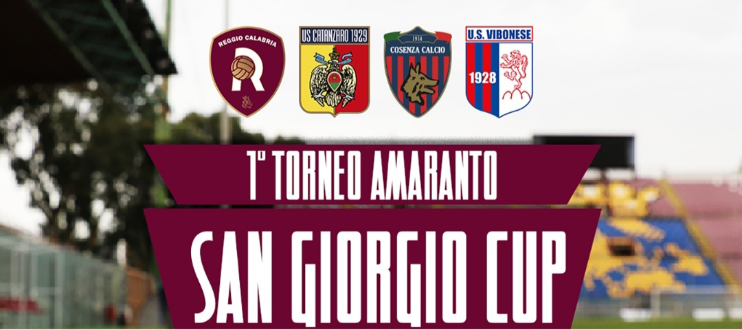 Reggina: 1° Torneo Amaranto “San Giorgio Cup”