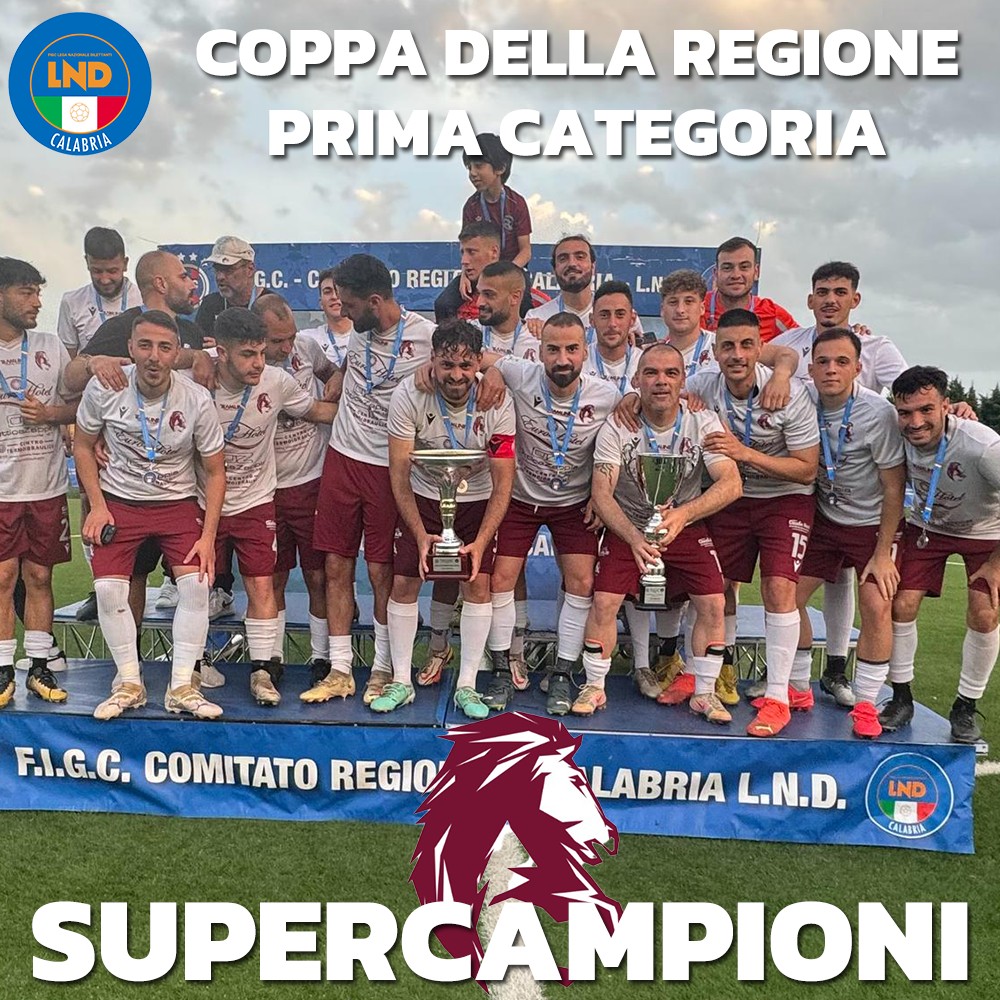 ASD Bovalinese 1911 ha vinto la Coppa della Regione di Prima Categoria
