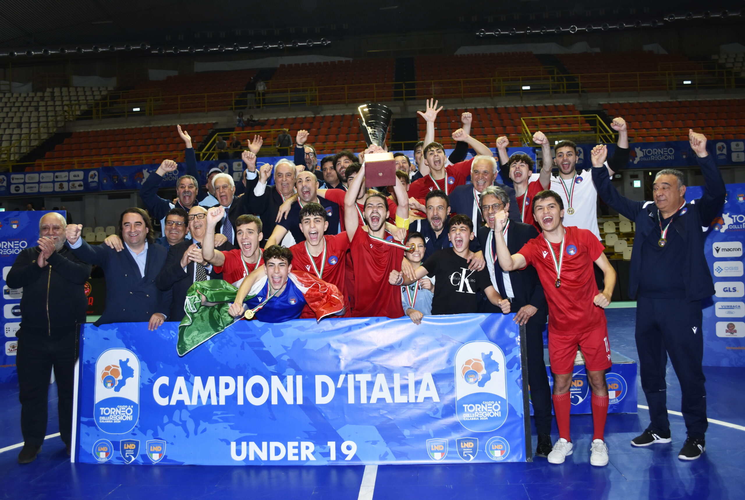 Calabria-Sardegna 3-2: Under 19 Calabria Campione d’Italia
