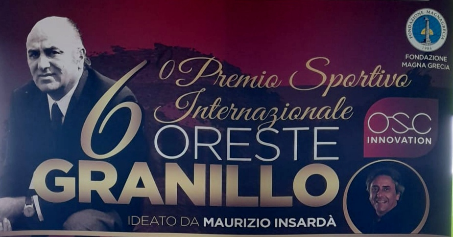 Tutto pronto per la 6° edizione del “Premio Sportivo Oreste Granillo”