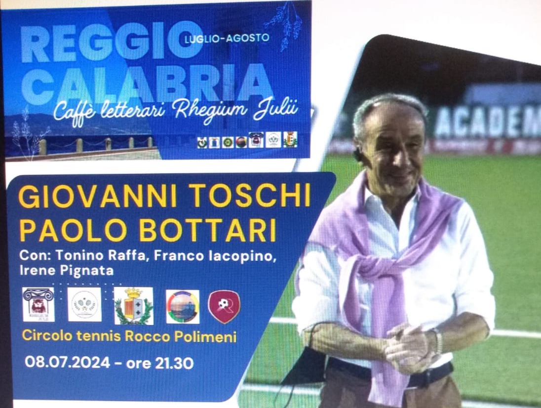 Reggina: Presentazione libro autobiografico di Giovanni Toschi