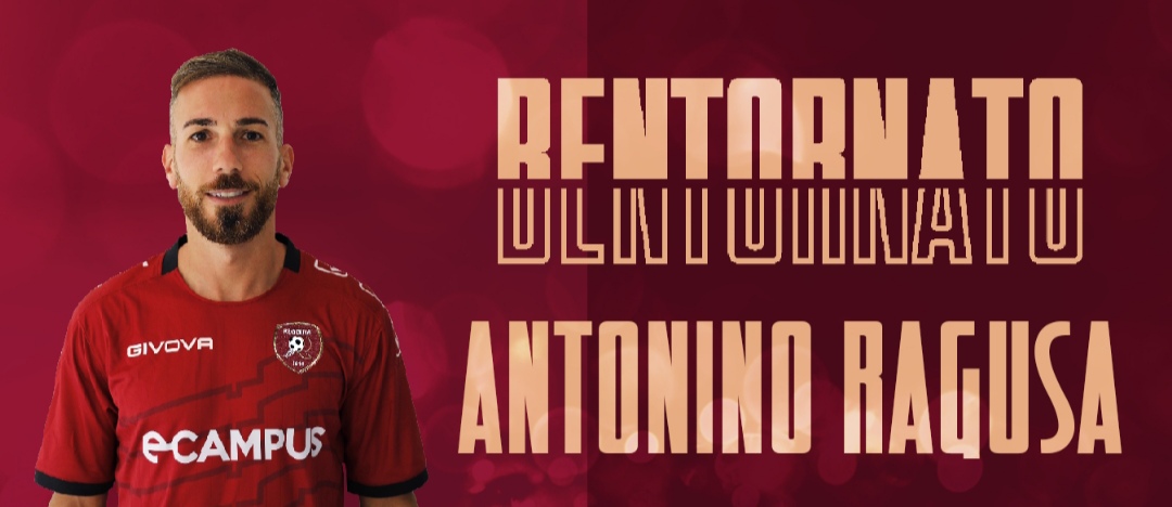 Reggina: Antonino Ragusa torna in amaranto