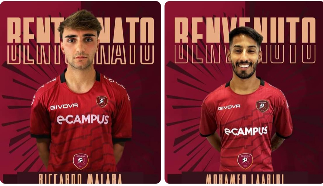 Reggina: Malara e Laaribi in amaranto