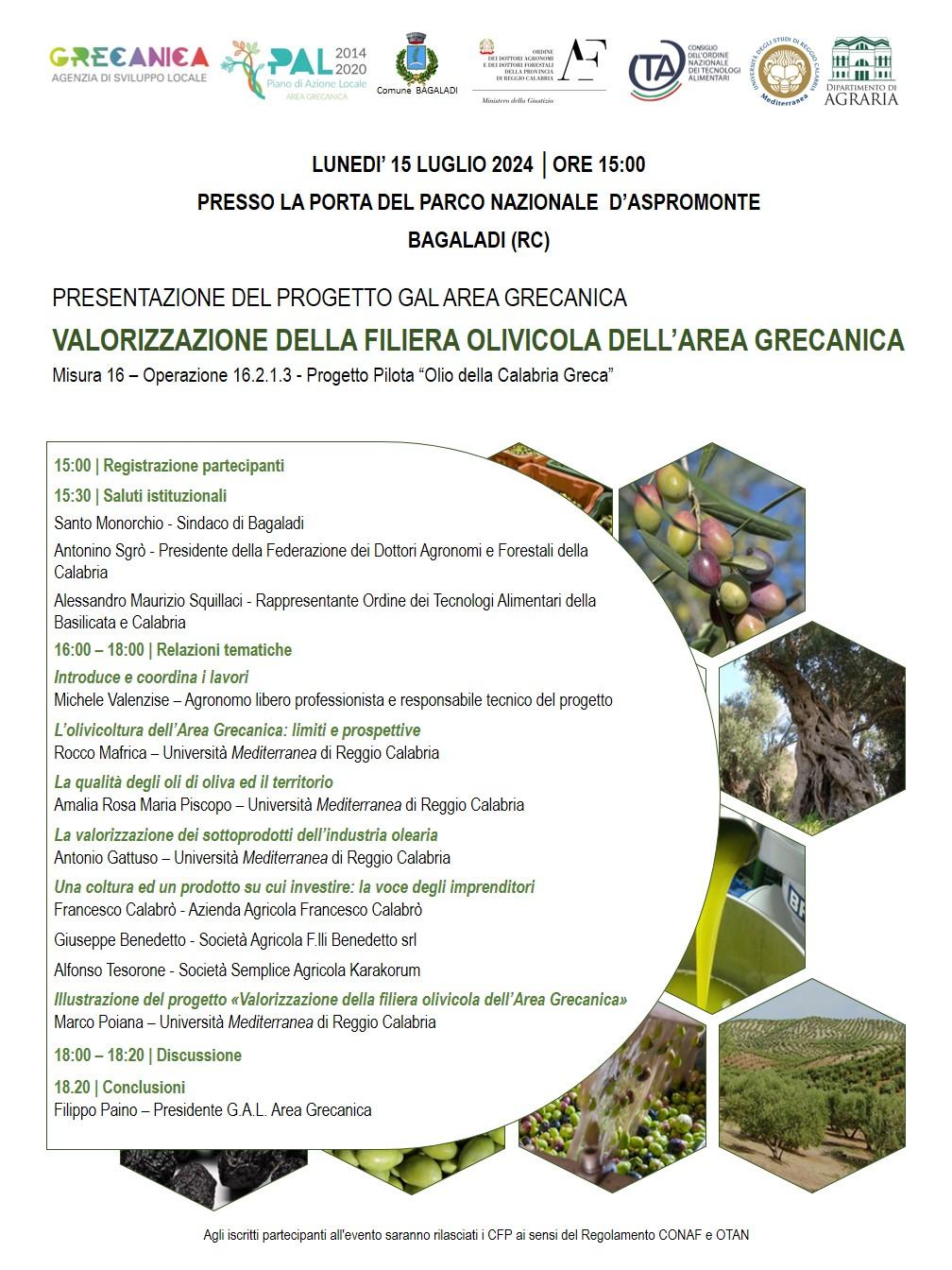 bagaladi filiera olivicola