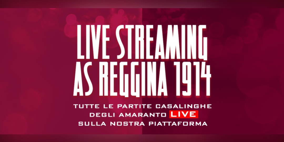Live le gare casalinghe della Reggina