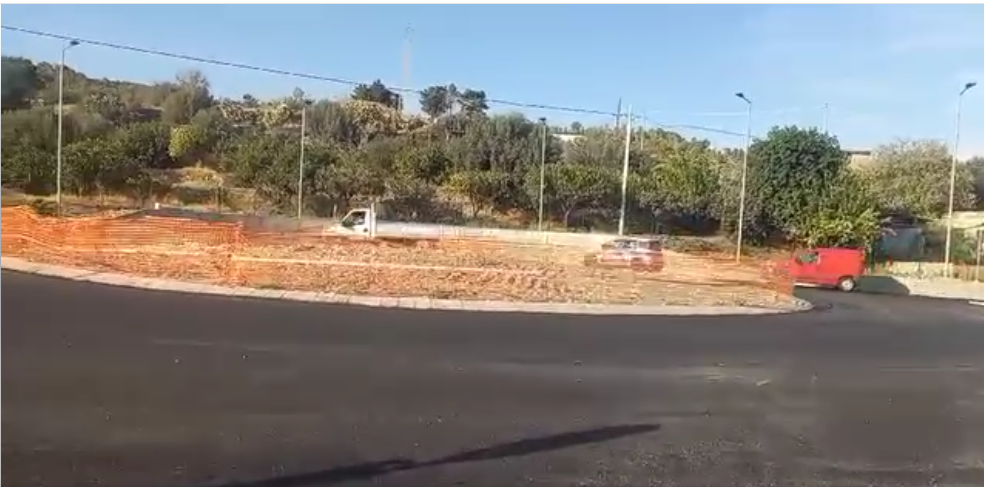 Aperta la rotatoria a Pilati (Melito Porto Salvo)