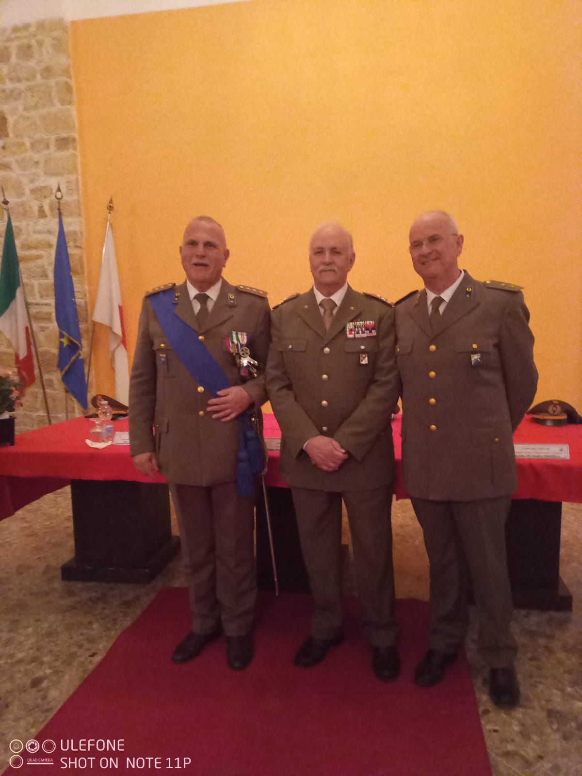 Cambio di consegne del corpo militare volontariato CRI Calabria