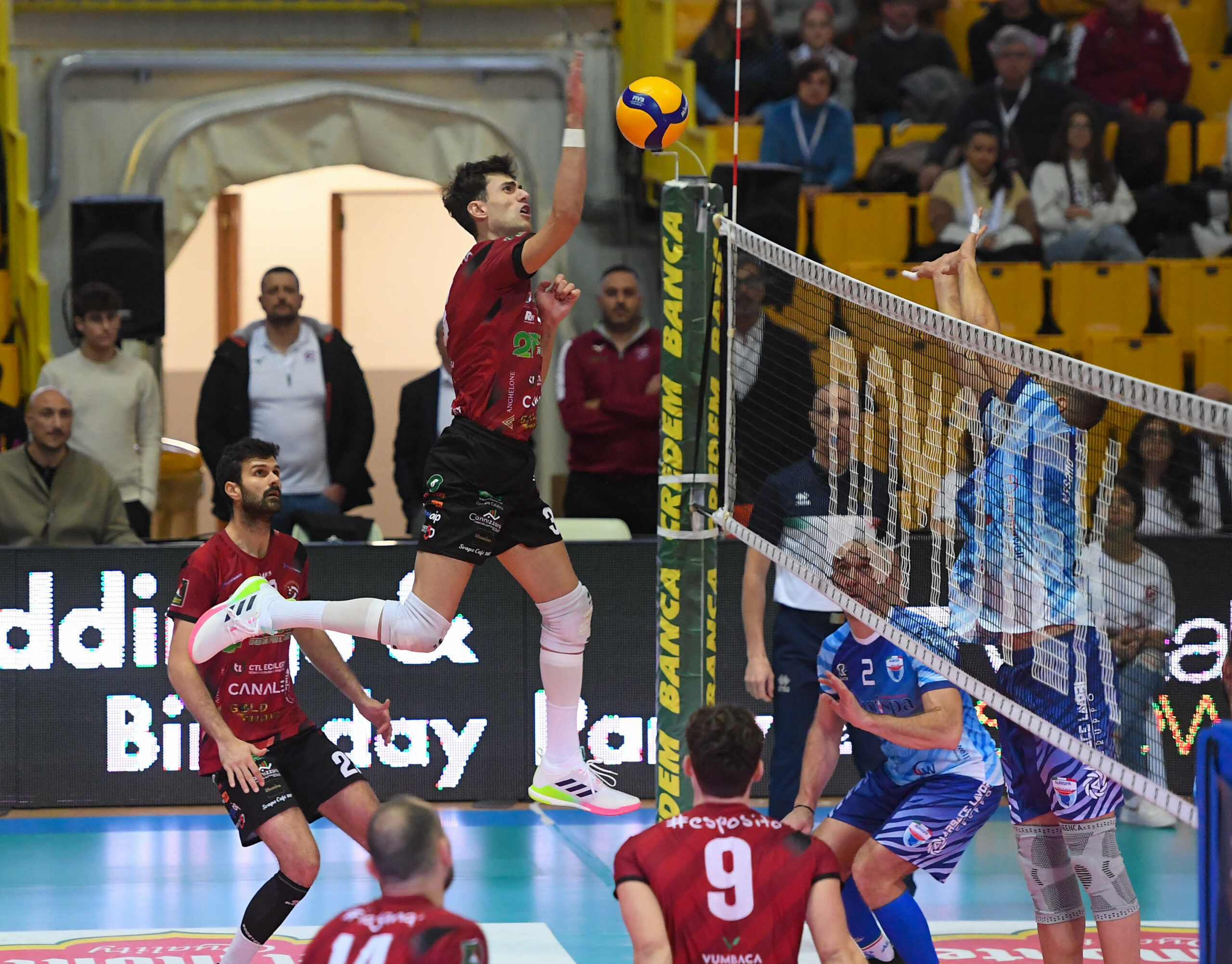 Volley: Stufano muro della Domotek Reggio Calabria