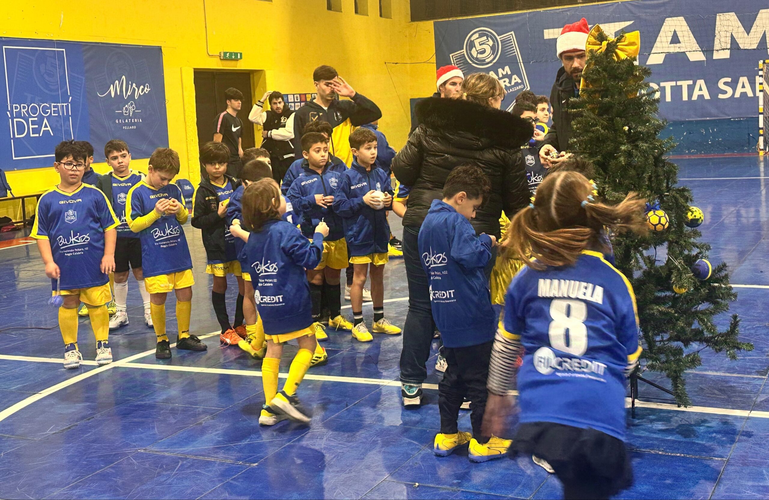 Futsal: festa  natalizia per la Futura