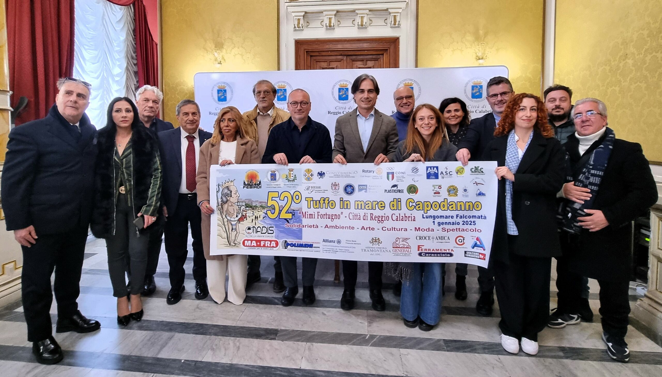 Al via la 52esima edizione del “Tuffo in Mare di Capodanno”