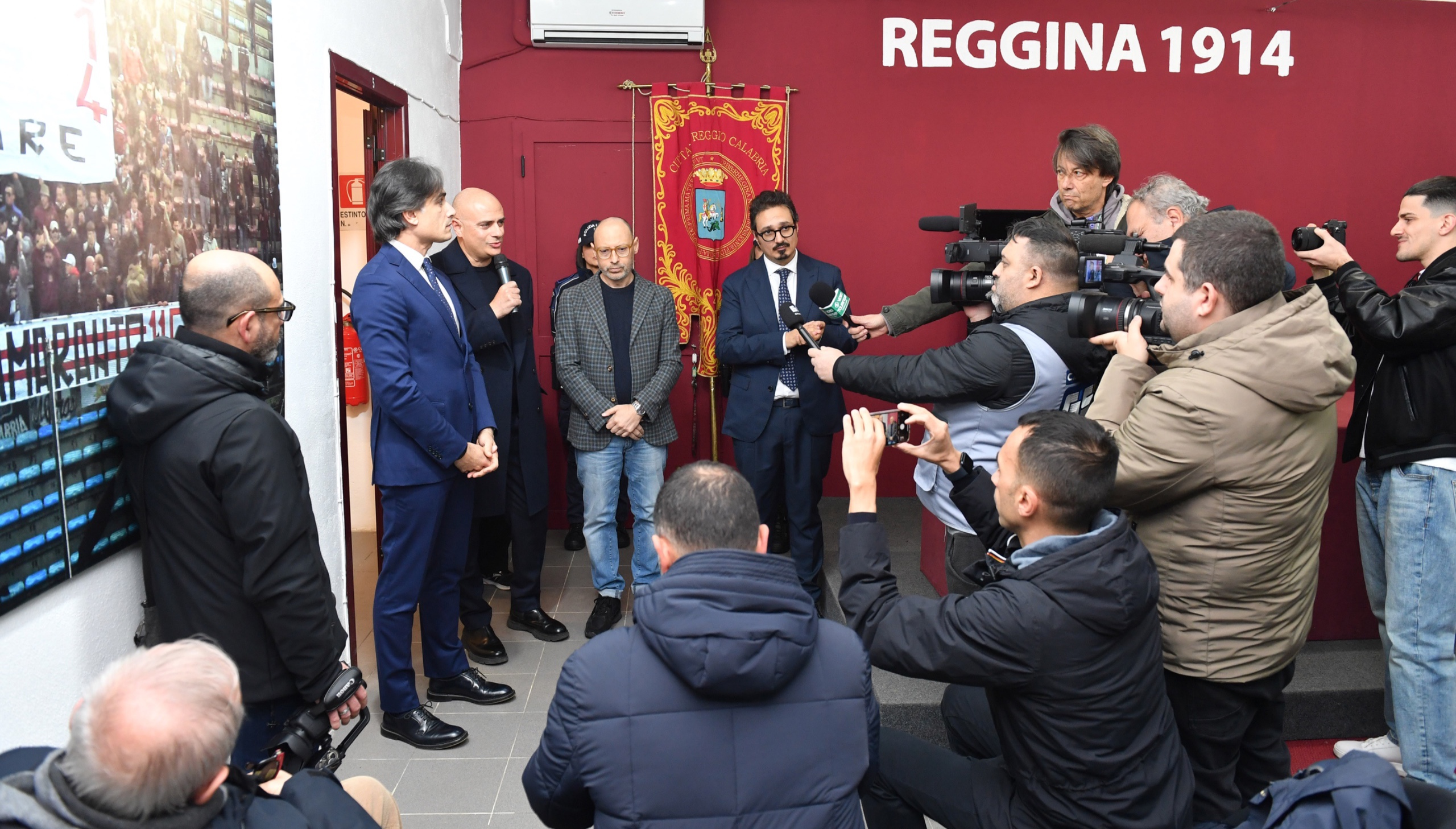 Sala stampa del“Granillo” intitolata al giornalista Tonio Licordari
