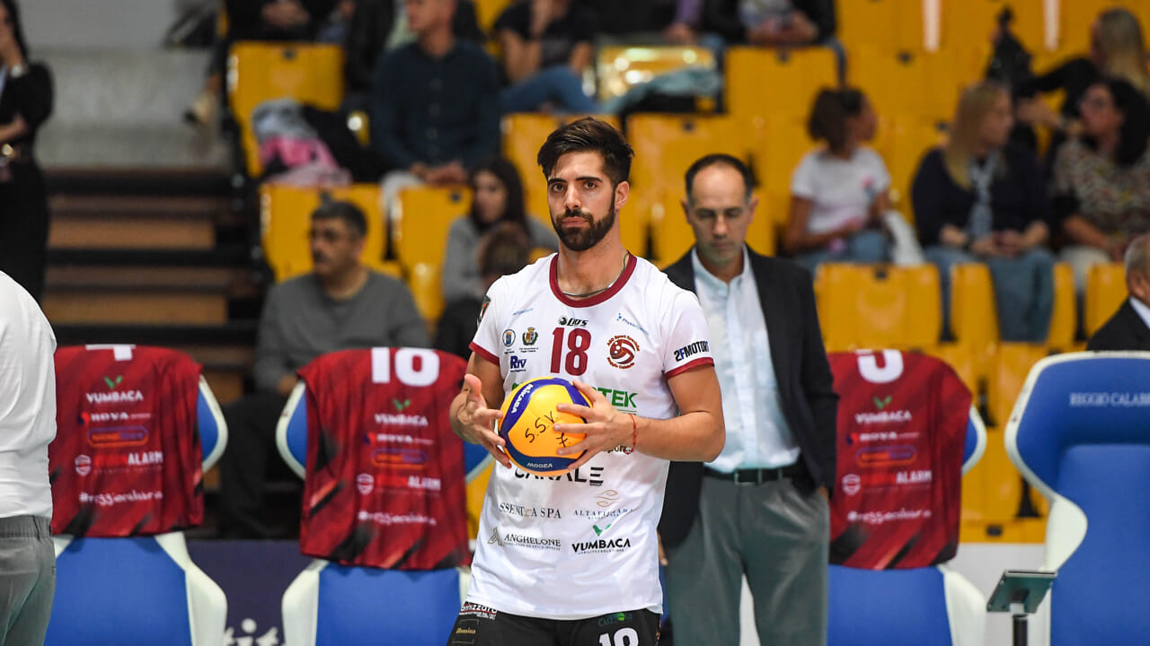 Domotek Volley: Marco Soncini in volo per la causa amaranto
