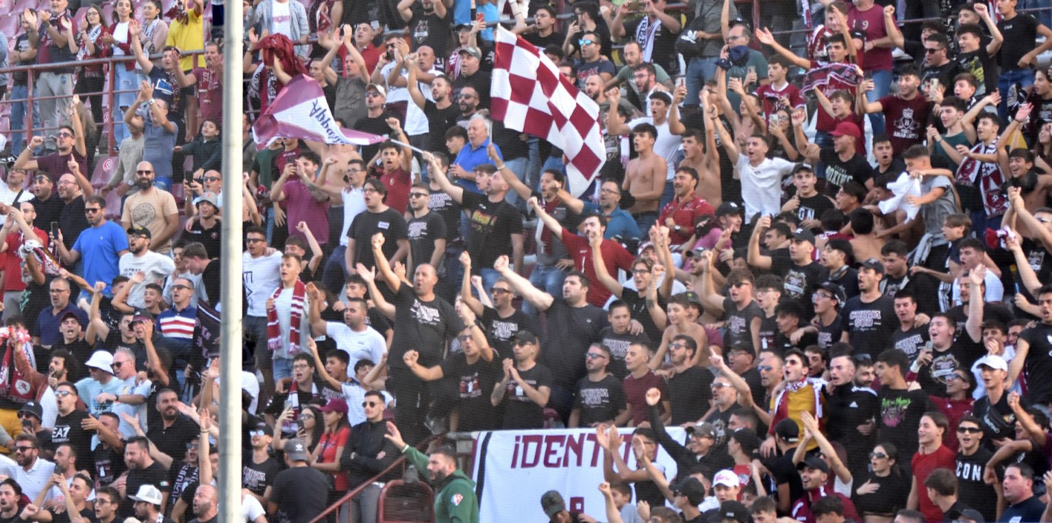 Reggina: previsti tantissimi tifosi amaranto al D’Ippolito