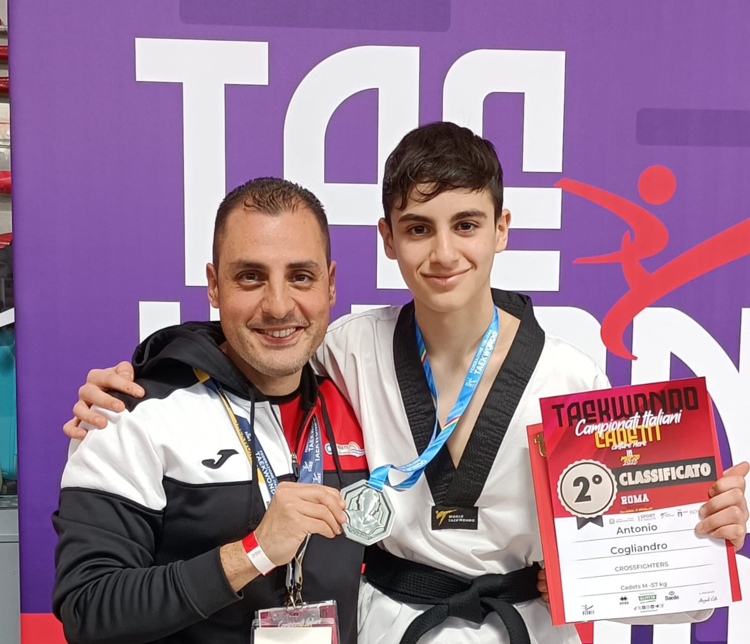 Taekwondo: il reggino Antonio Cogliandro vice campione italiano