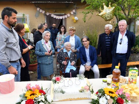 100 anni centenaria Ortí