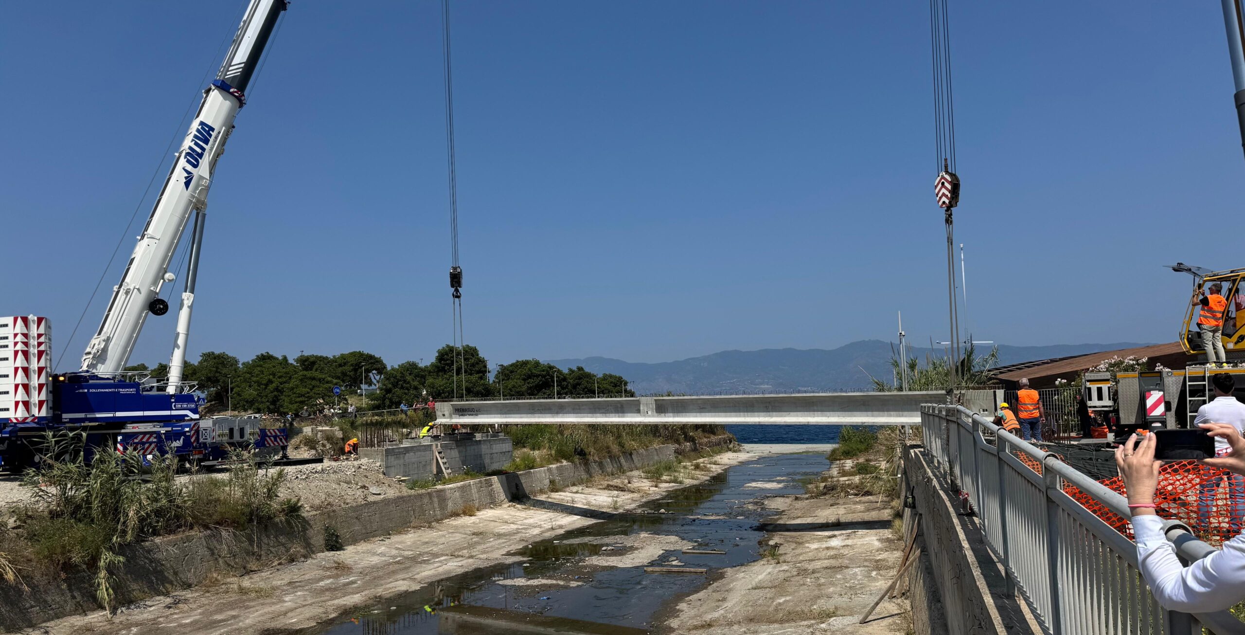 Ponte Calopinace, destinato a migliorare la mobilità urbana