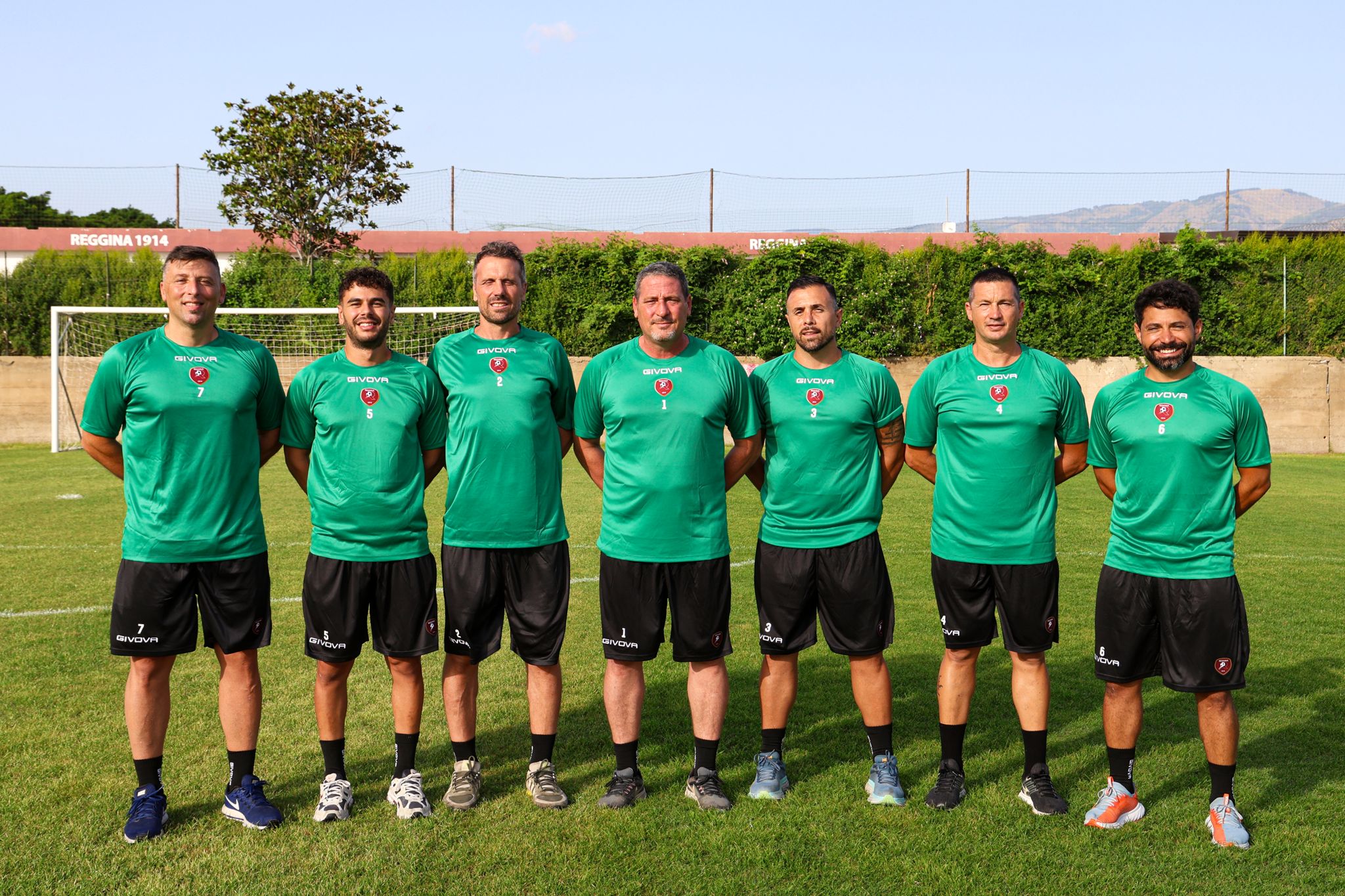 Reggina, lo staff tecnico di Bruno Trocini