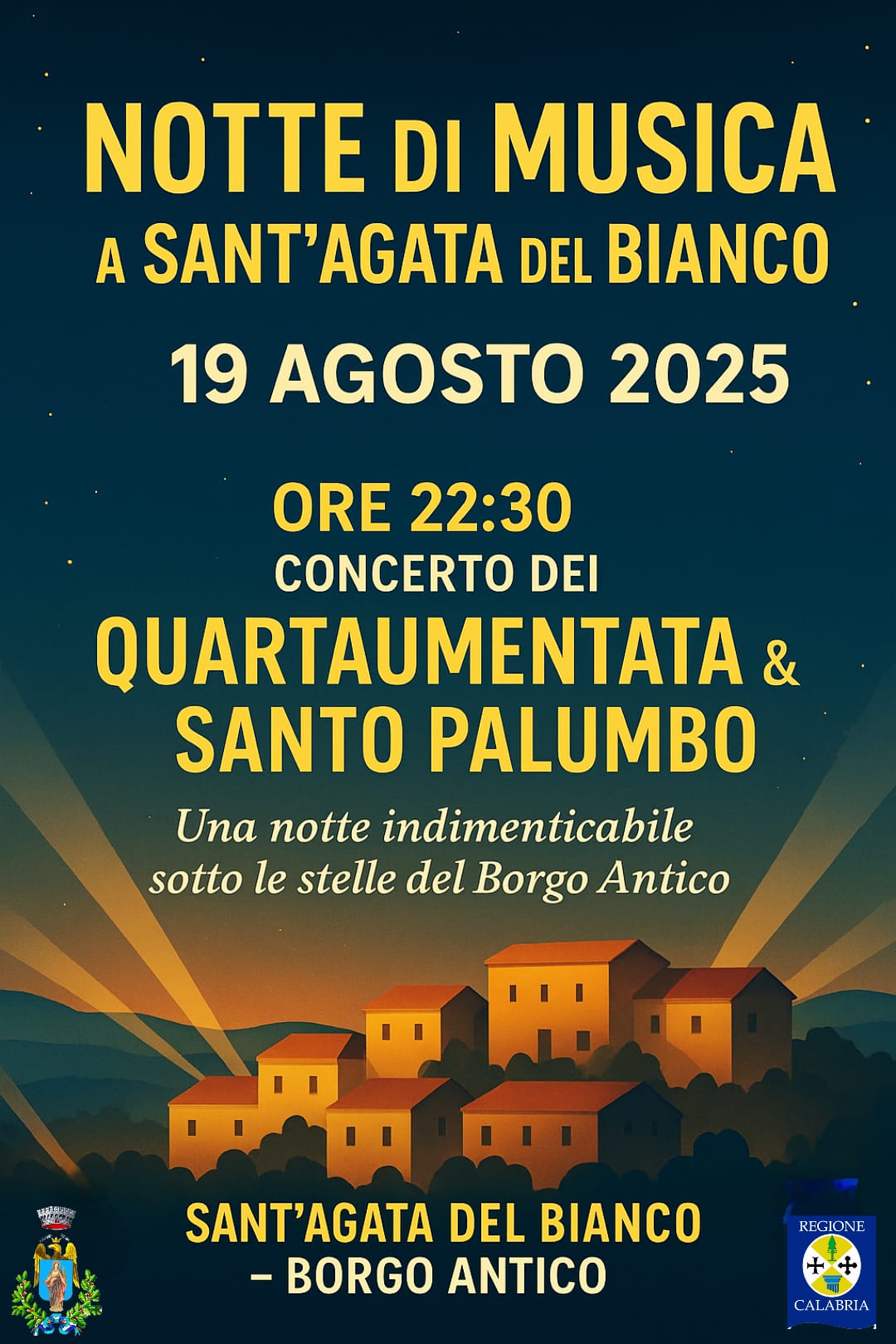 QuartAumentata e Santo Palumbo: gran finale del tour “Amico mio”