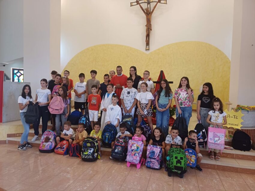 Masella benedizione zaini