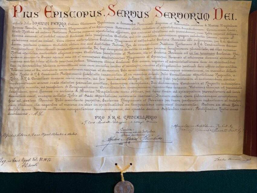 “Omnia in Charitate” — Nel 75° anniversario dell’Ordinazione episcopale di Mons. Giovanni Ferro