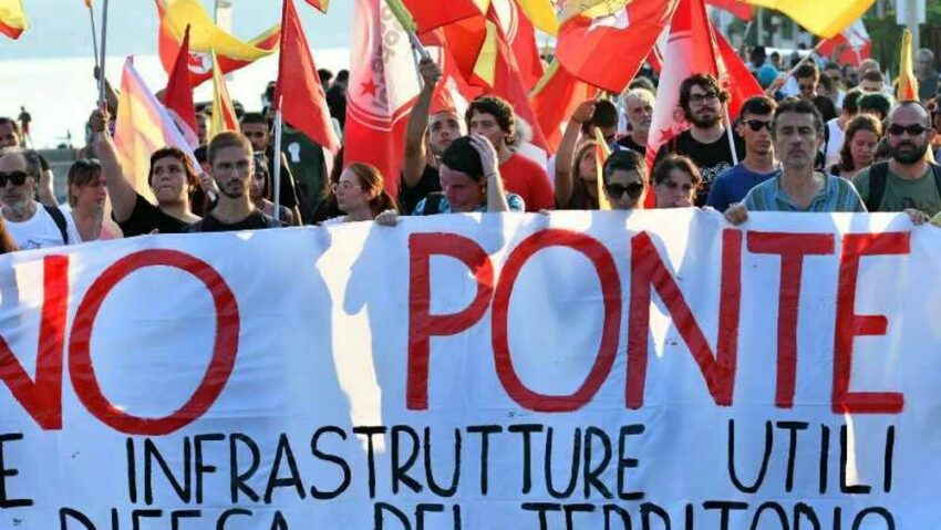 No Ponte sullo stretto