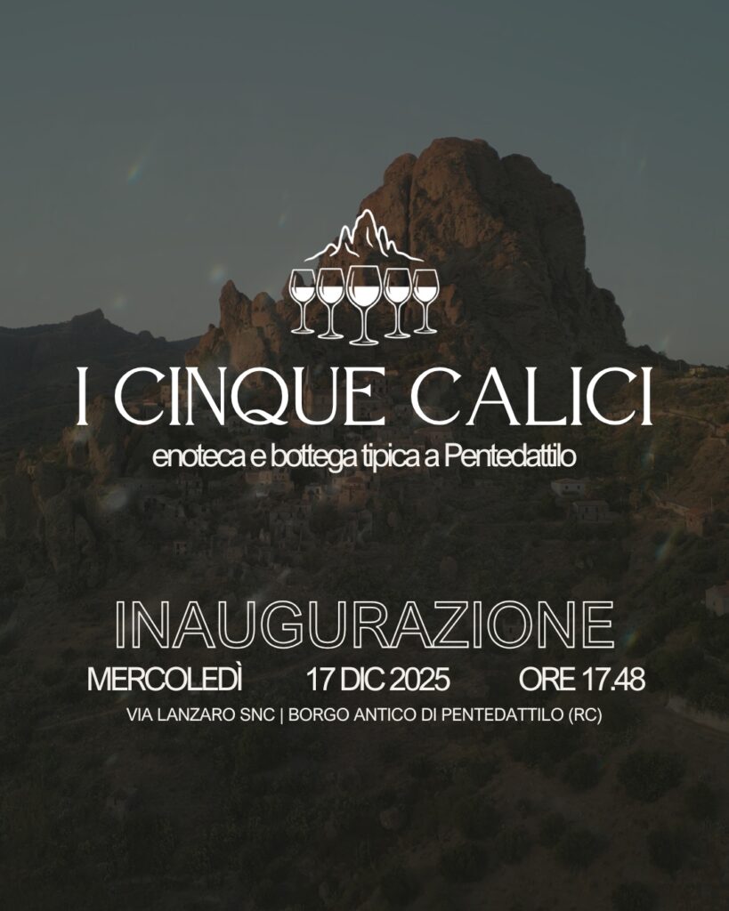 cinque calici pentedattilo