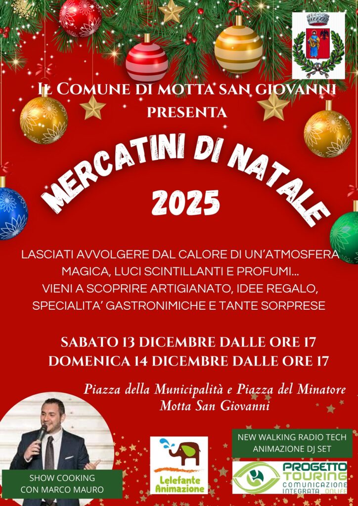 mercatini natale a Motta San Giovanni