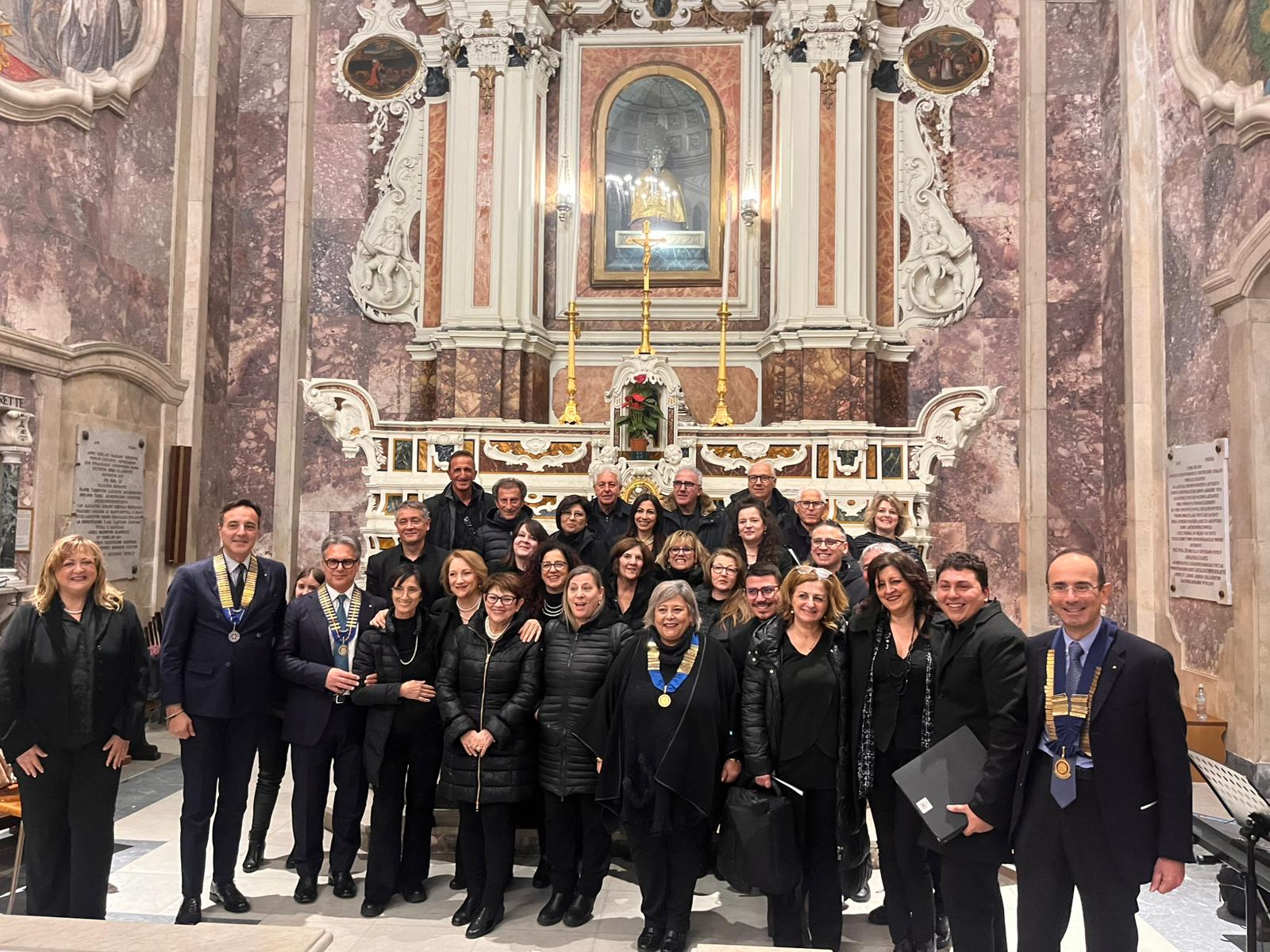 Il prelato Maniago celebra il giubileo dei rotariani a C.Z.