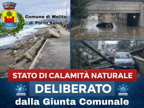 calamitá naturai Melito Porto Salvo