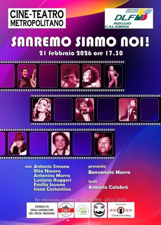 Locandina Sanremo Siamo noi