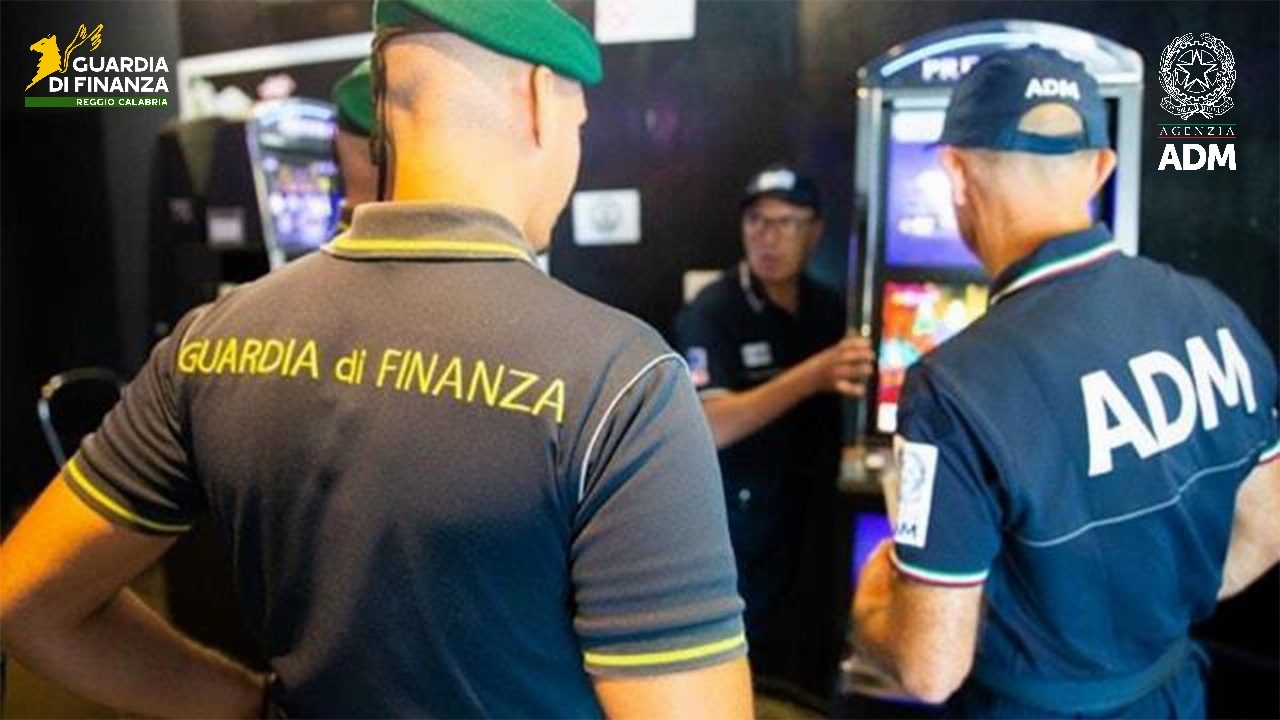 Scoperto centro scommesse abusivo nel Reggino: controlli congiunti di Guardia di Finanza e ADM