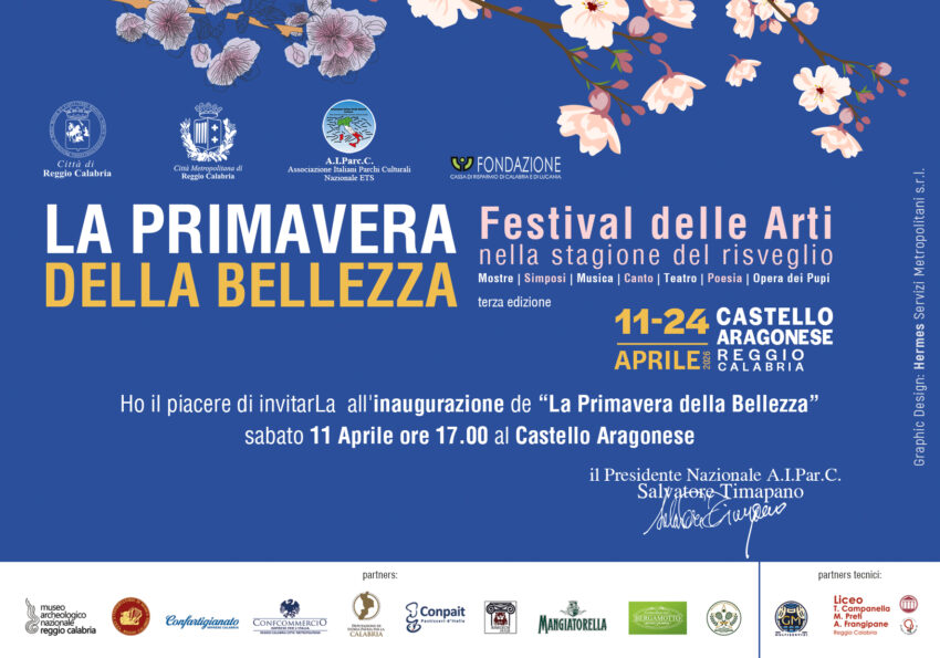 11 aprile invito inaugurazione Primavera Bellezza