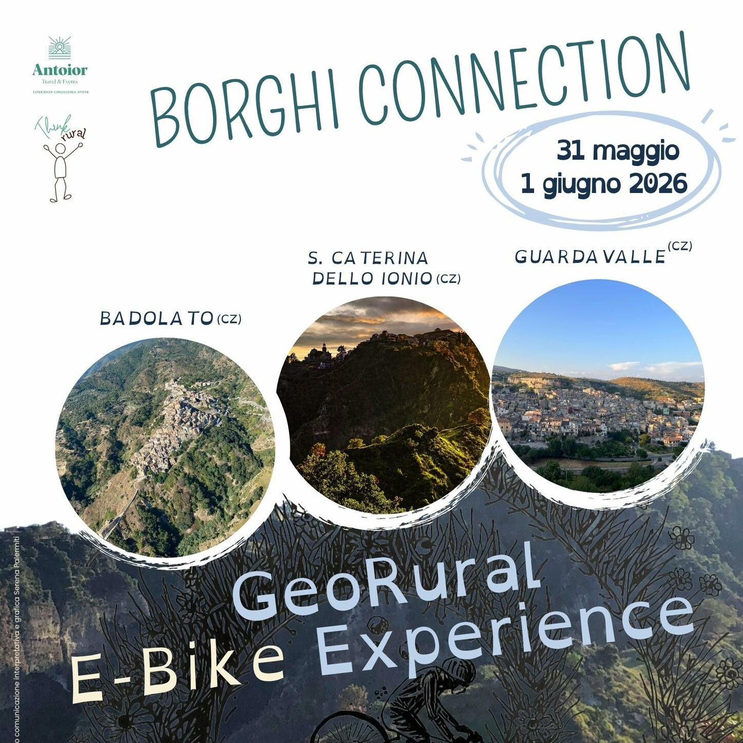 Borghi connection e-bike; Badolato, Santa Caterina dello Ionio e Guardavalle