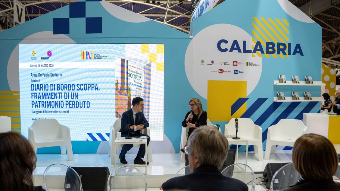 La Regione Calabria al salone del libro: un racconto dinamico e creativo