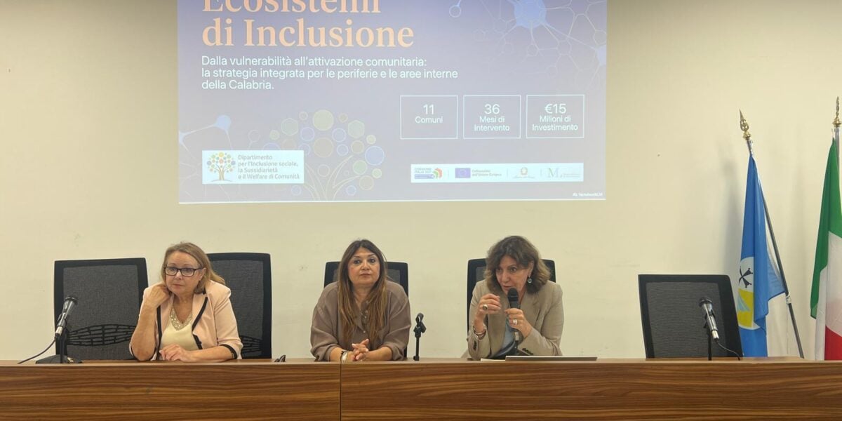 Calabria: 15 milioni per contrastare la vulnerabilità sociale