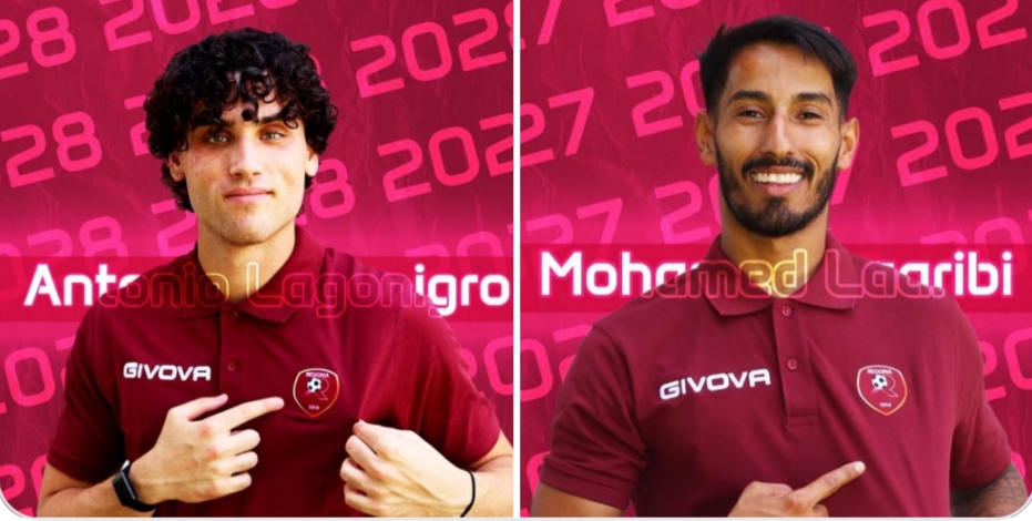 Reggina, due rinnovi: Lagonigro e Laaribi ancora in amaranto
