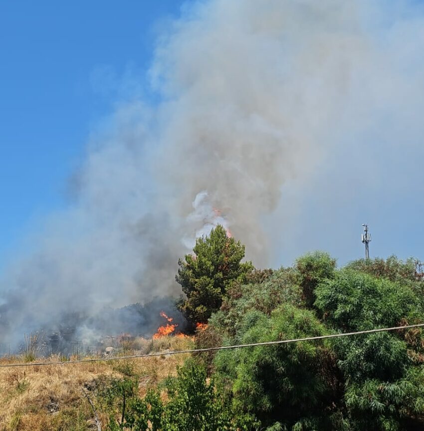 incendio melito porto salvo