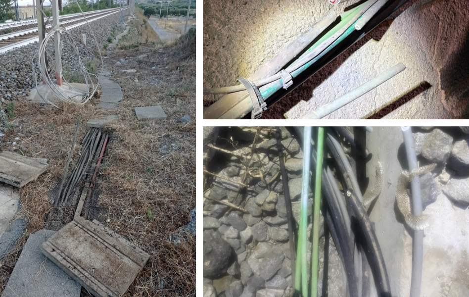 Calabria: caos treni, indagini su furto di rame