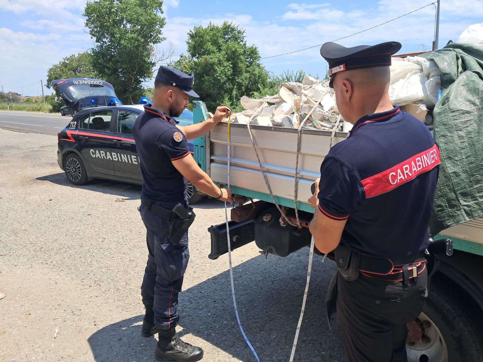 Sellia Marina: trasporto illecito rifiuti, denunciate tre persone