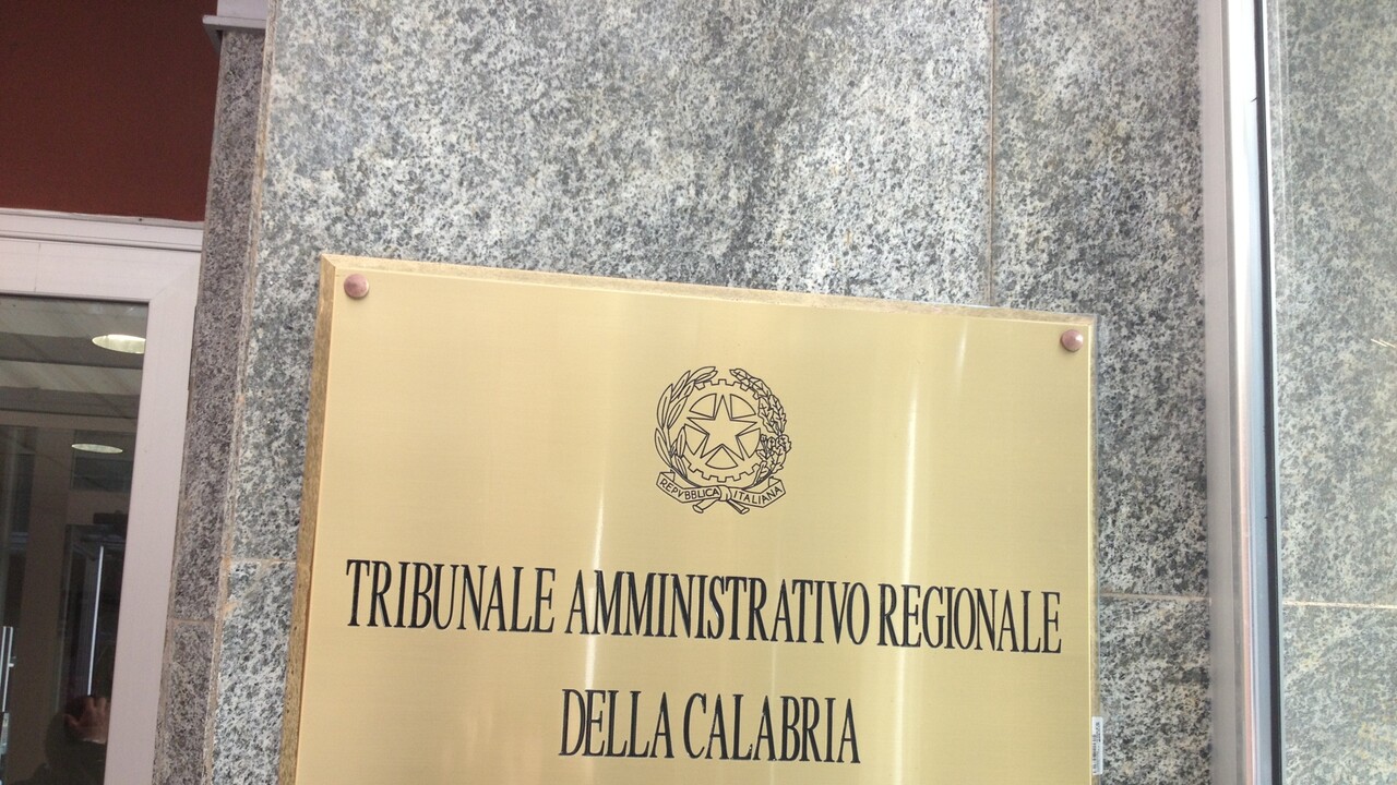 Tar respinge istanza cautelare regione Calabria