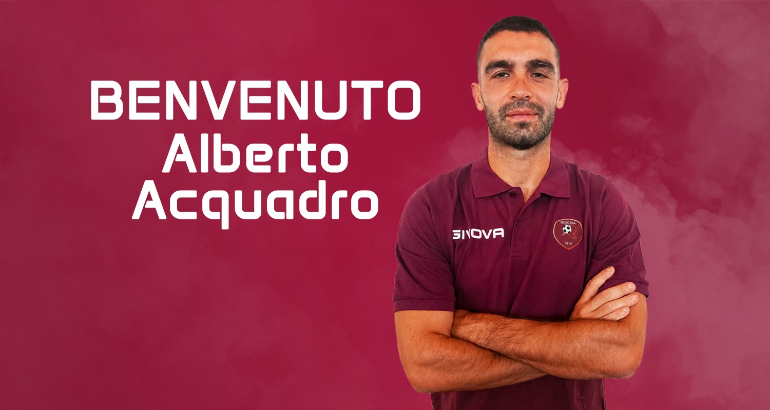 Reggina, colpo a centrocampo arriva Alberto Acquadro